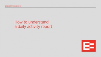 US How to understand a daily activity report