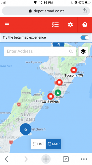 FleetMaps mobile legend