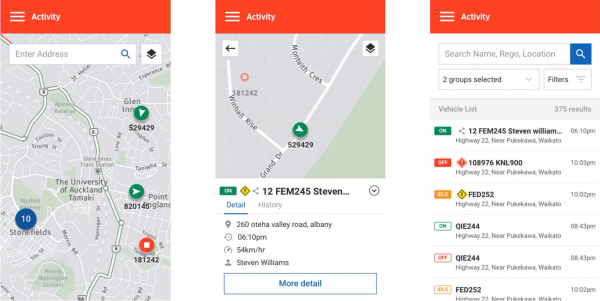 fleetMaps mobile